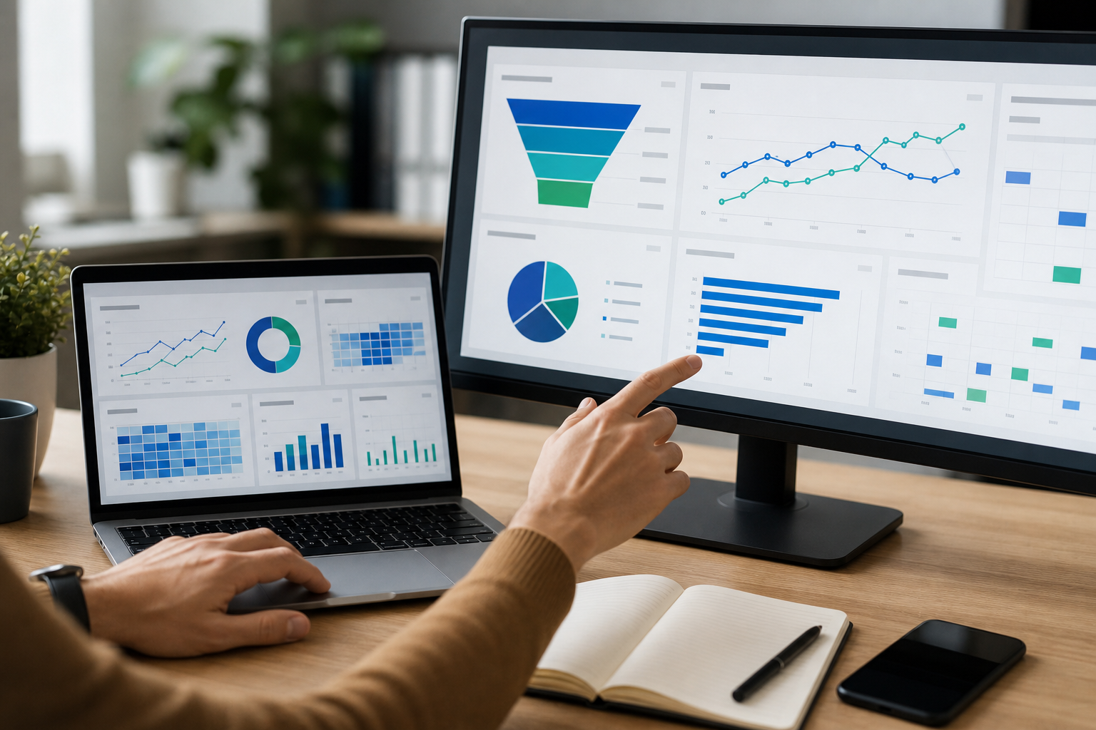 Marketing strategy workspace